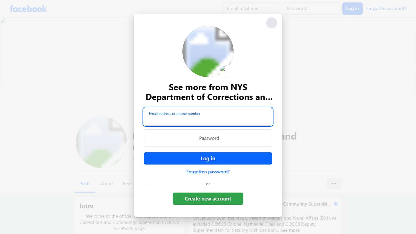 NYS Department of Corrections and Community Supervision Albany NY Facebook